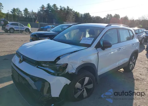 2025 Volkswagen Taos 1.5T S z USA, uszkodzony, nr VIN 3VV8C7B2XSM015561